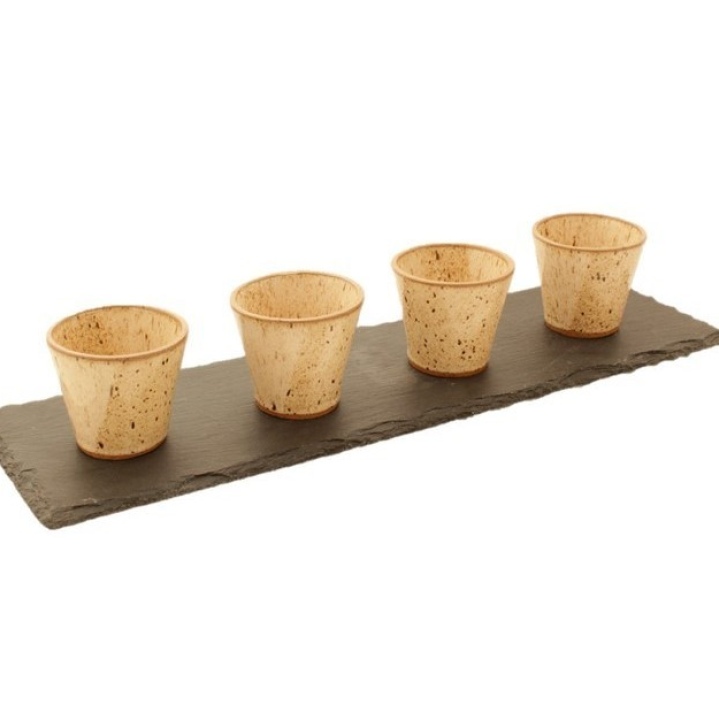 SET VASOS + BANDEJA